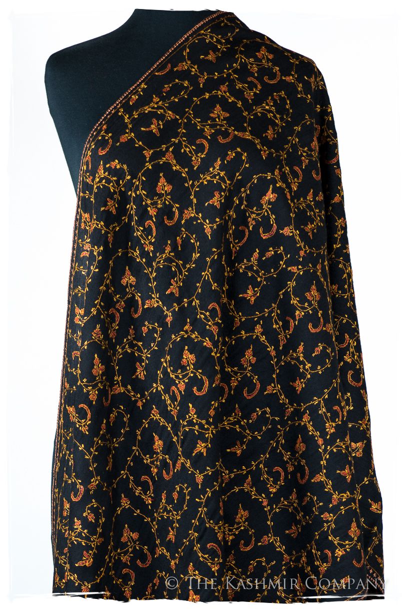 Bellé Amalié de'Laine Sozni Paisley Orient Shawl