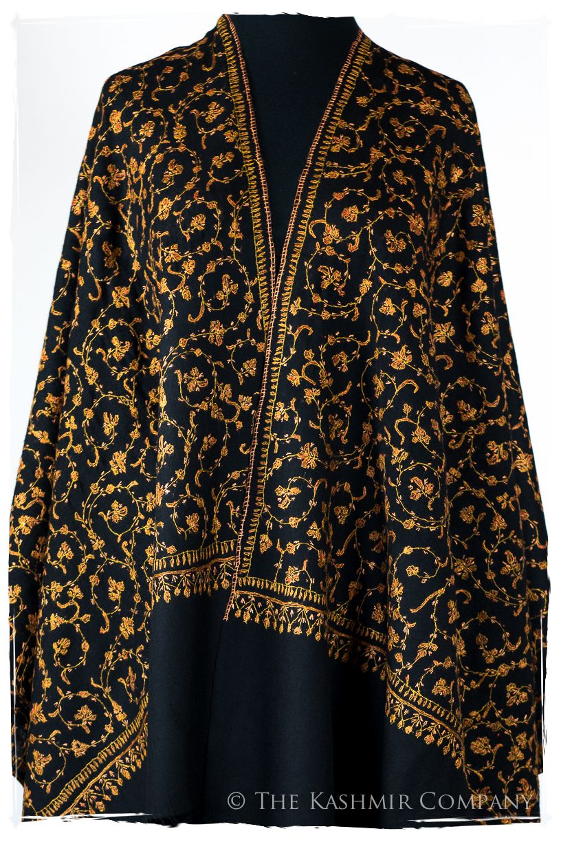Camillé de'Laine Sozni Paisley Orient Shawl