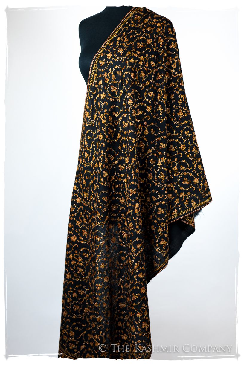 Camillé de'Laine Sozni Paisley Orient Shawl