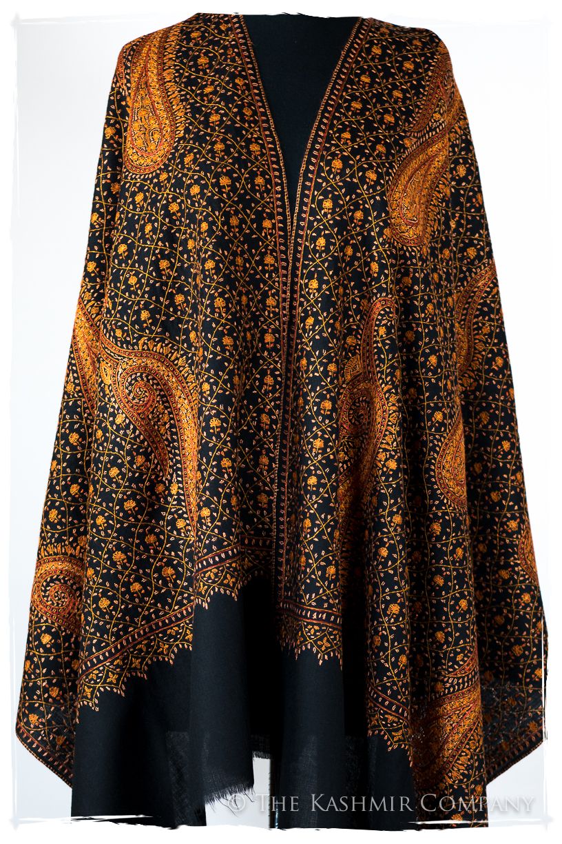 Bijou Adalaidé de'Laine Sozni Paisley Orient Shawl