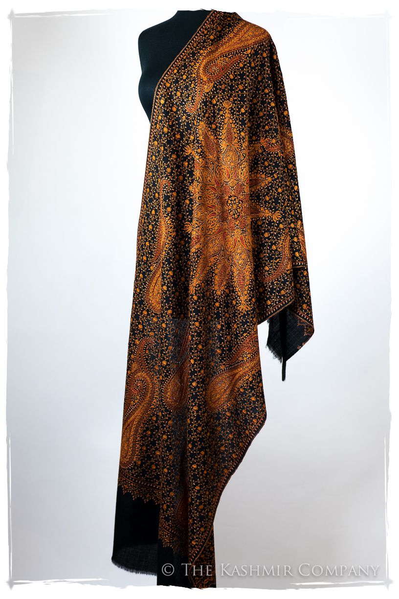 Bijou Adalaidé de'Laine Sozni Paisley Orient Shawl