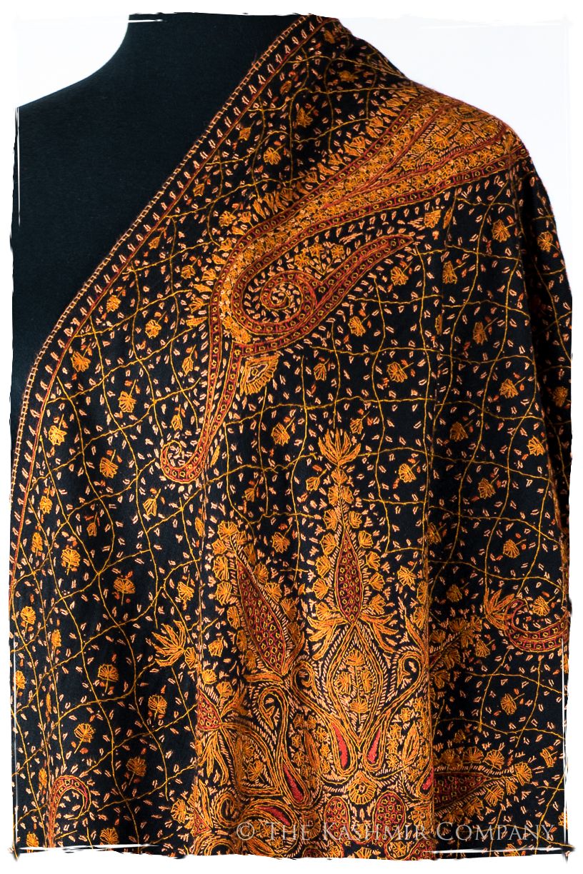 Bijou Adalaidé de'Laine Sozni Paisley Orient Shawl