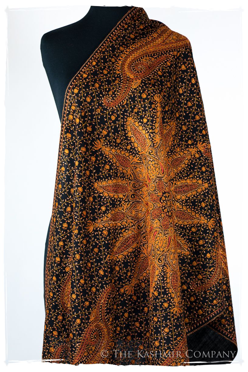 Bijou Adalaidé de'Laine Sozni Paisley Orient Shawl