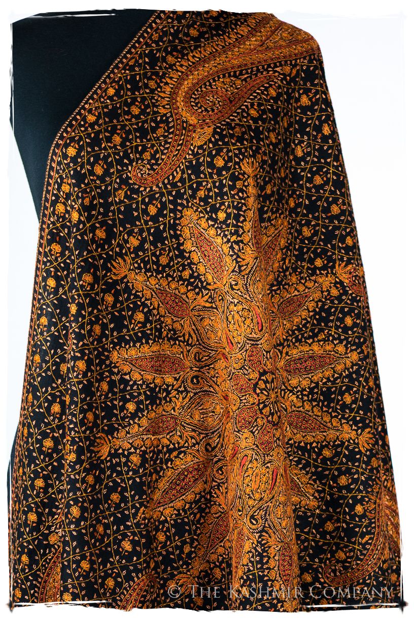 Bijou Adalaidé de'Laine Sozni Paisley Orient Shawl