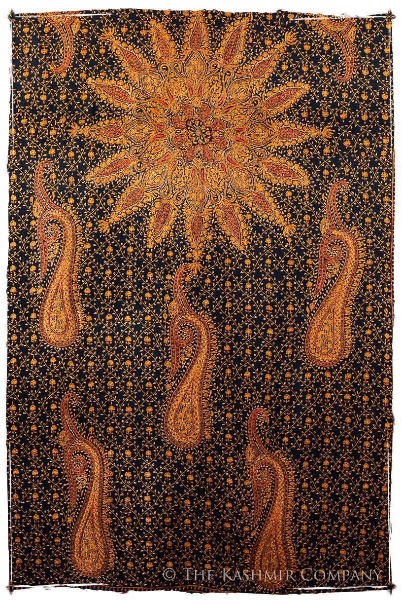 Bijou Adalaidé de'Laine Sozni Paisley Orient Shawl