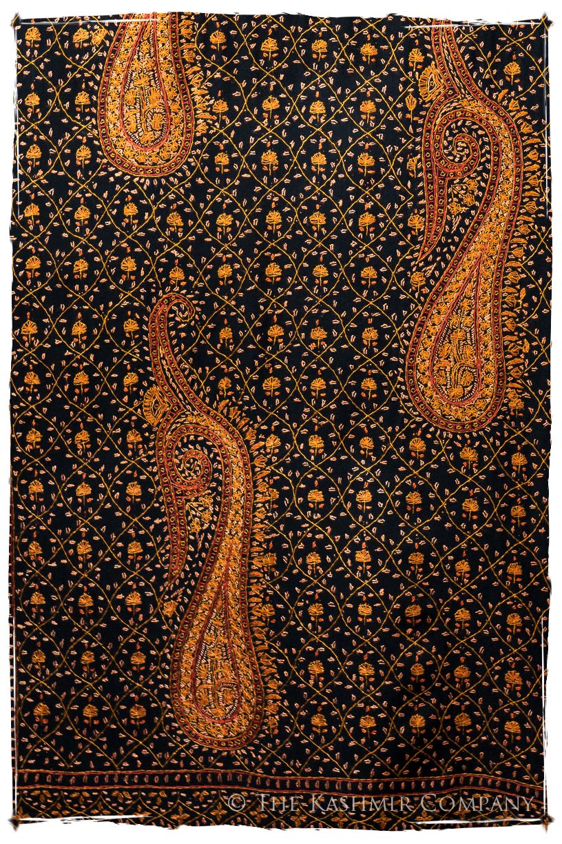 Bijou Adalaidé de'Laine Sozni Paisley Orient Shawl