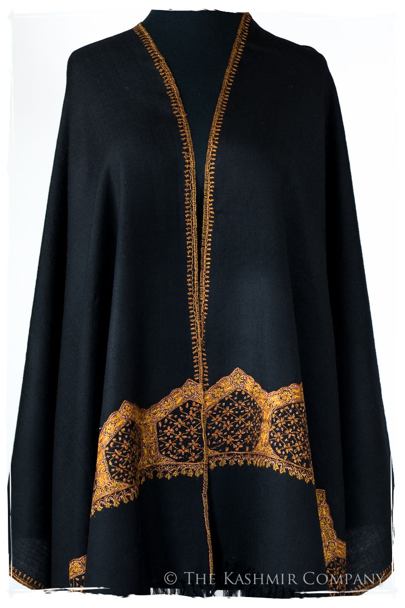Chanellé Arabesqué de'Laine Sozni Frontières Orient Shawl