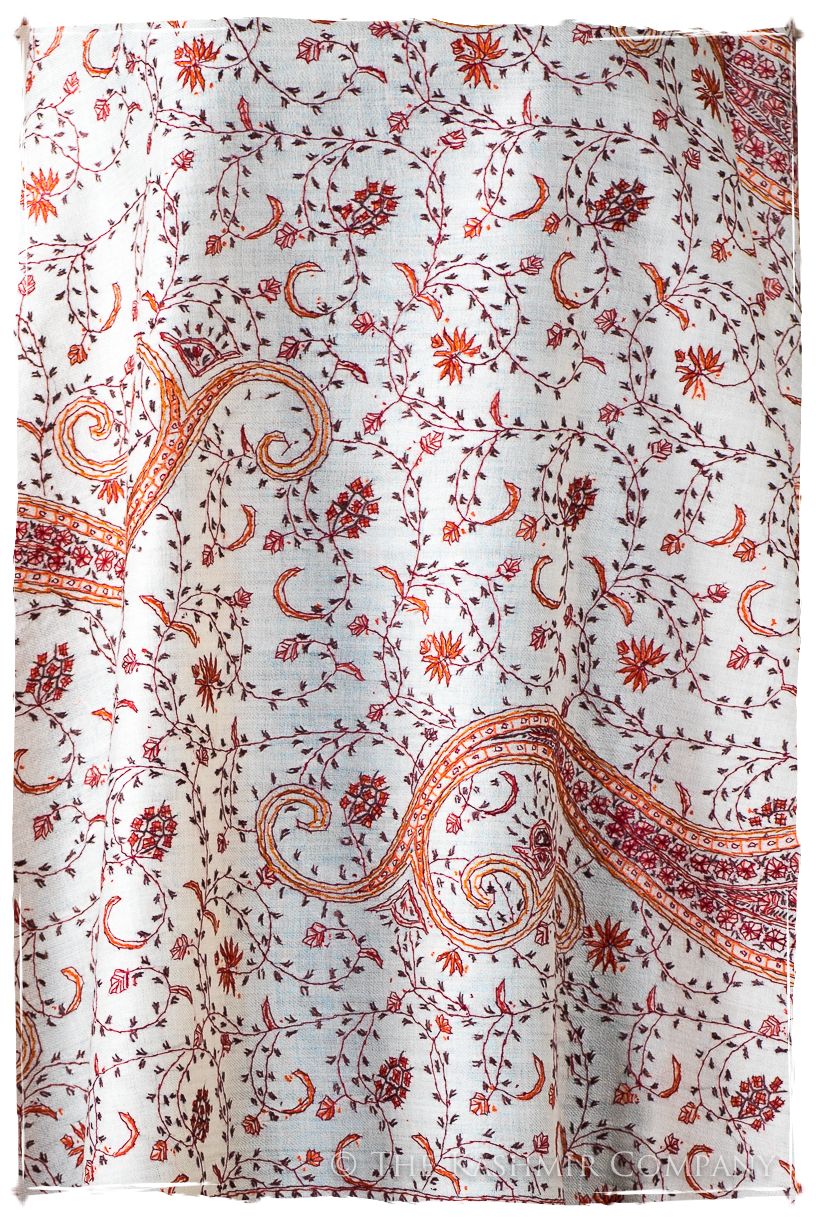 Auroretté Bellé de'Laine Sozni Paisley Orient Shawl