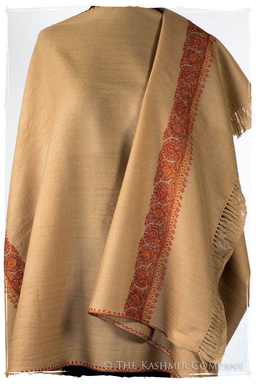 Chanellé Annetté de'Laine Sozni Frontières Orient Shawl