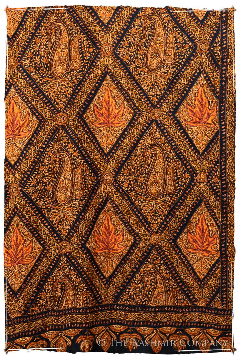 Givèrny Jama de'Laine Sozni Paisley Orient Shawl