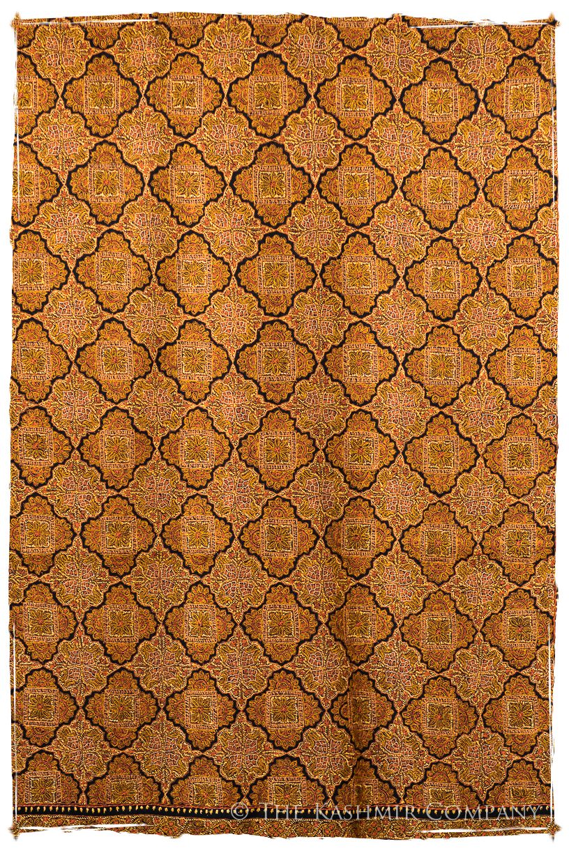 Rochellè Jama de'Laine Sozni Paisley Orient Shawl