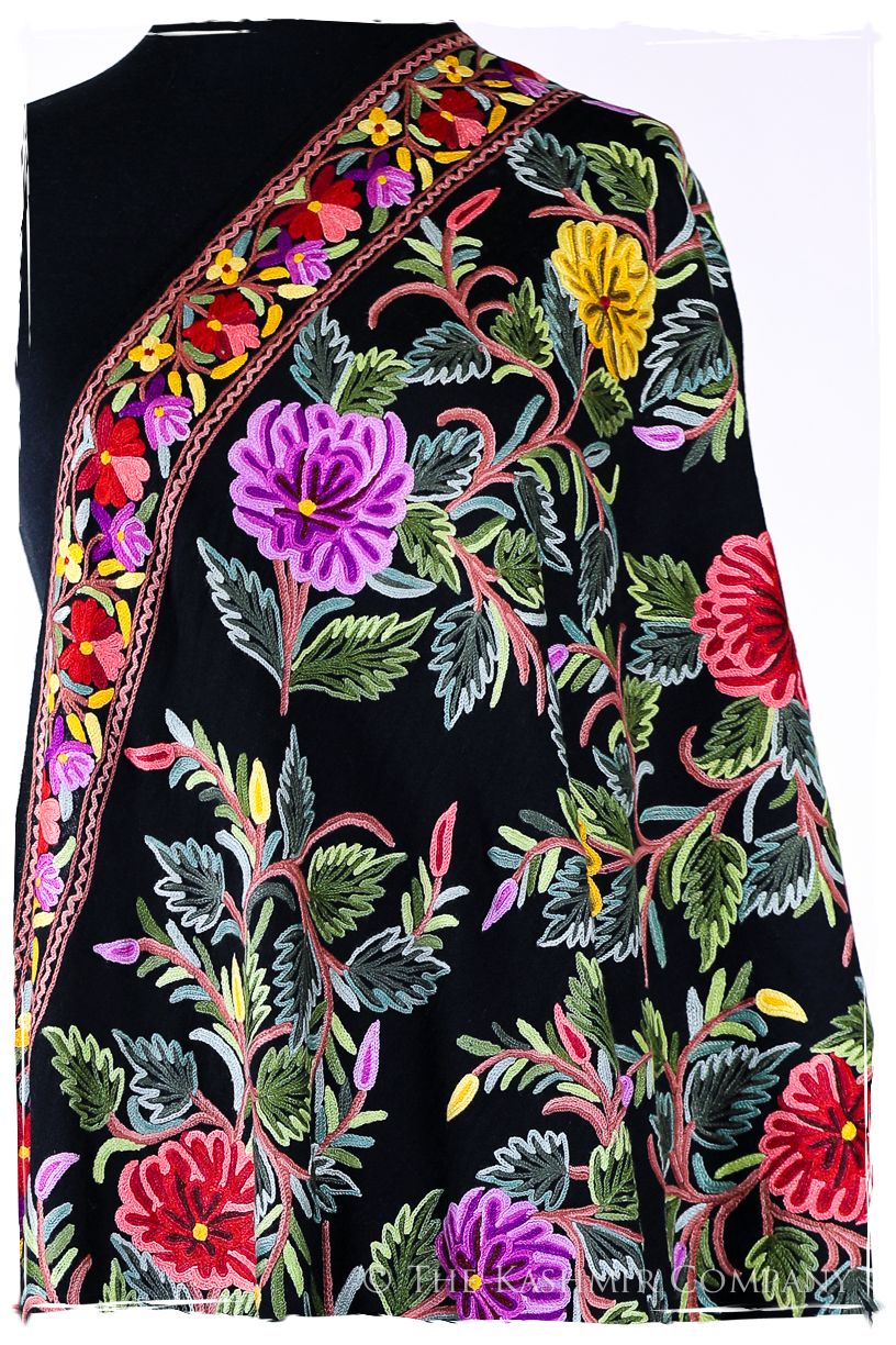 Jardin de Shasta Antiquaires Shawl