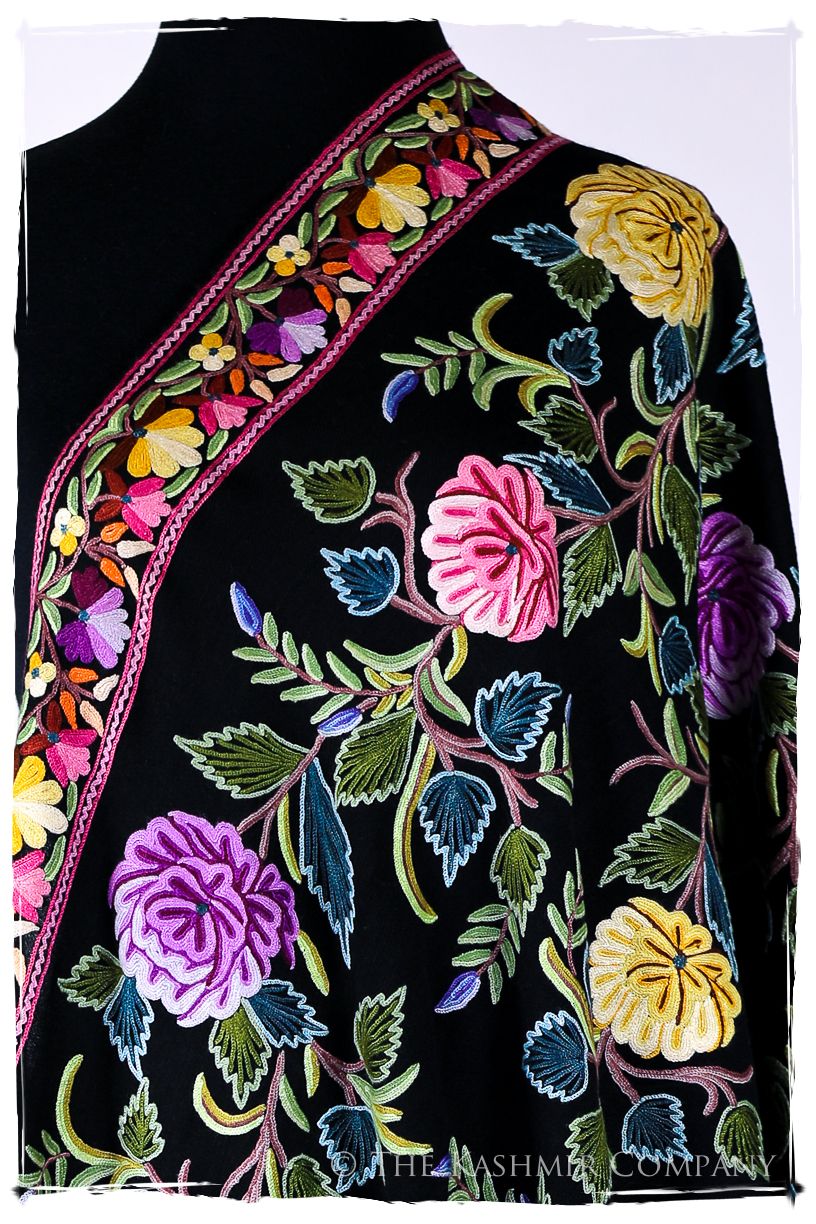 Jardin de Montebello Antiquaires Shawl