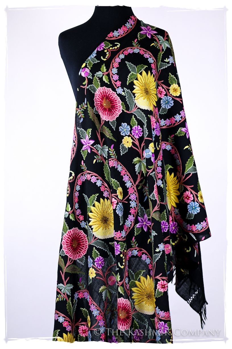 Jardin de Chamonix Français Antiquaires Shawl