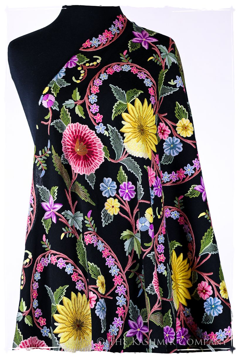 Jardin de Chamonix Français Antiquaires Shawl