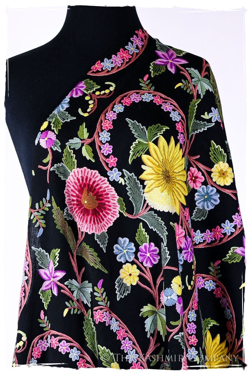 Jardin de Chamonix Français Antiquaires Shawl