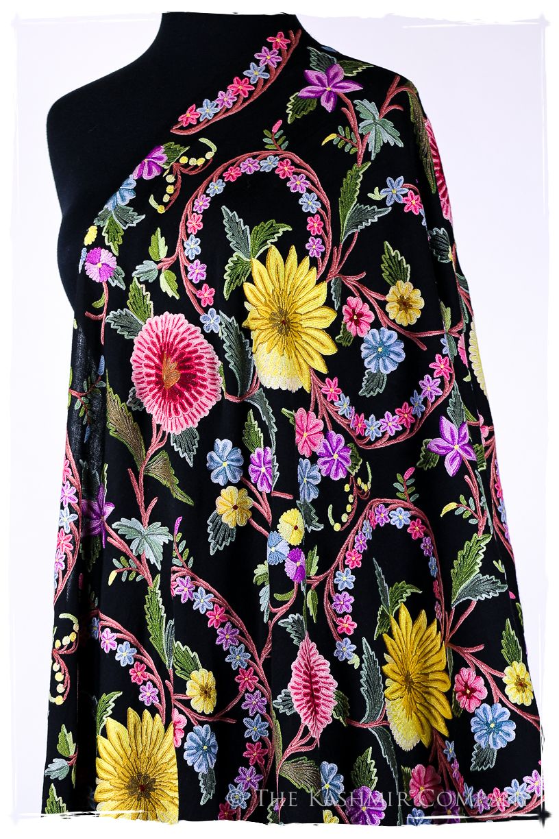 Jardin de Chamonix Français Antiquaires Shawl