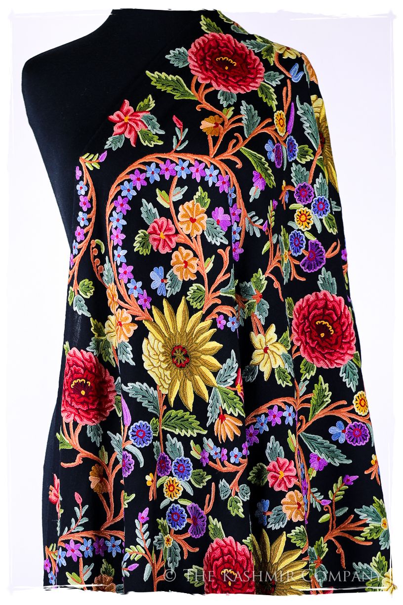 Jardin de Lorraine Français Antiquaires Shawl