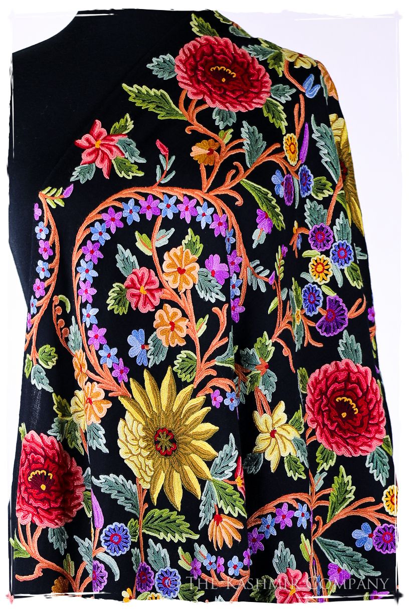 Jardin de Lorraine Français Antiquaires Shawl