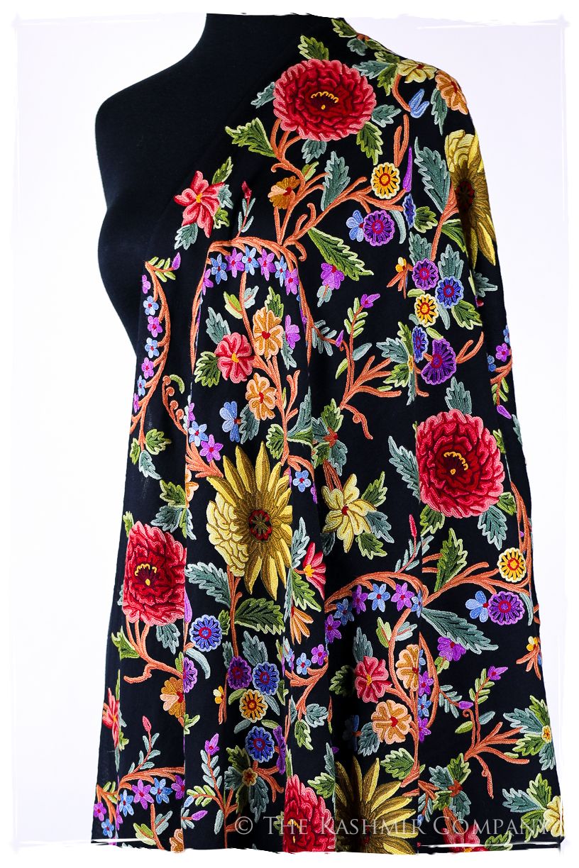 Jardin de Lorraine Français Antiquaires Shawl
