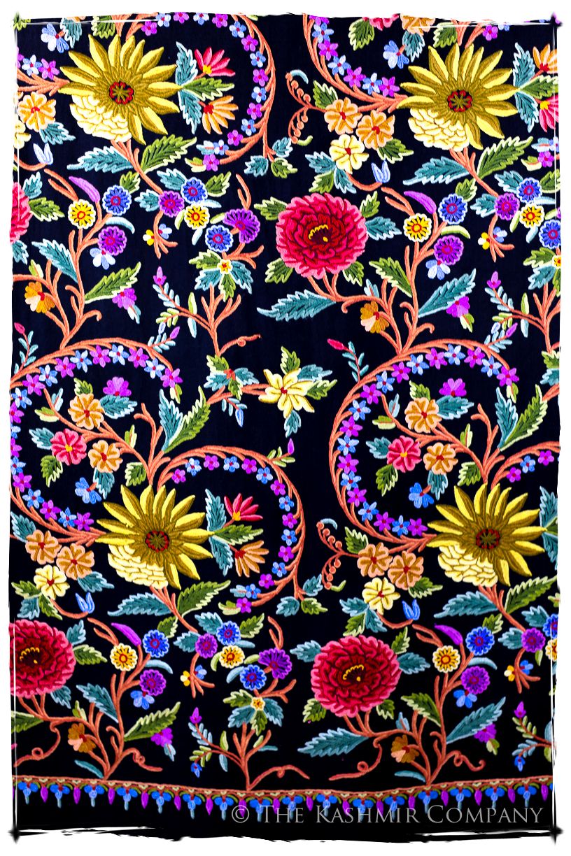 Jardin de Lorraine Français Antiquaires Shawl