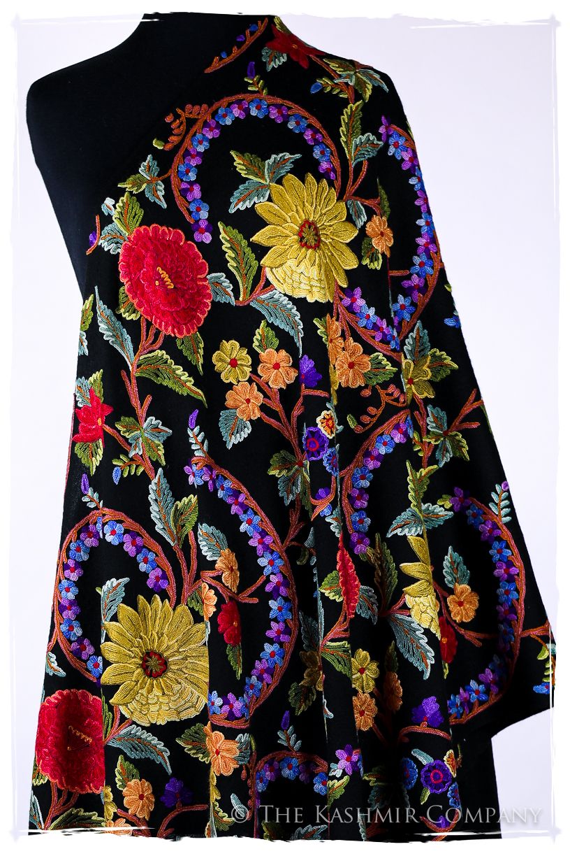 Jardin de Val d'Oise Français Antiquaires Shawl