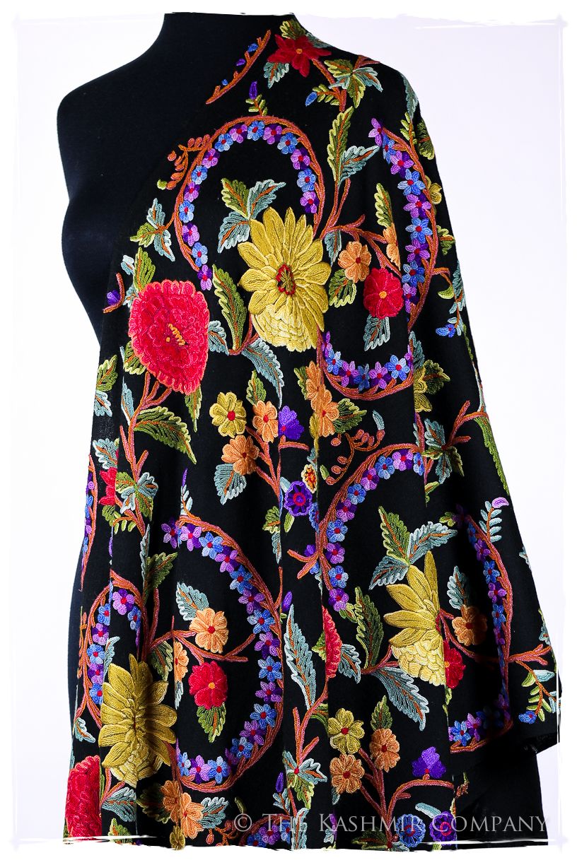 Jardin de Val d'Oise Français Antiquaires Shawl