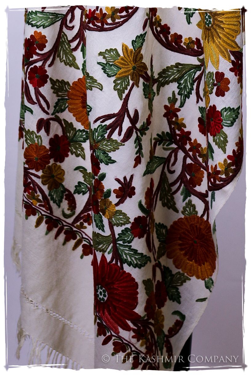 Jardin de Saône-et-Loire Français Antiquaires Shawl