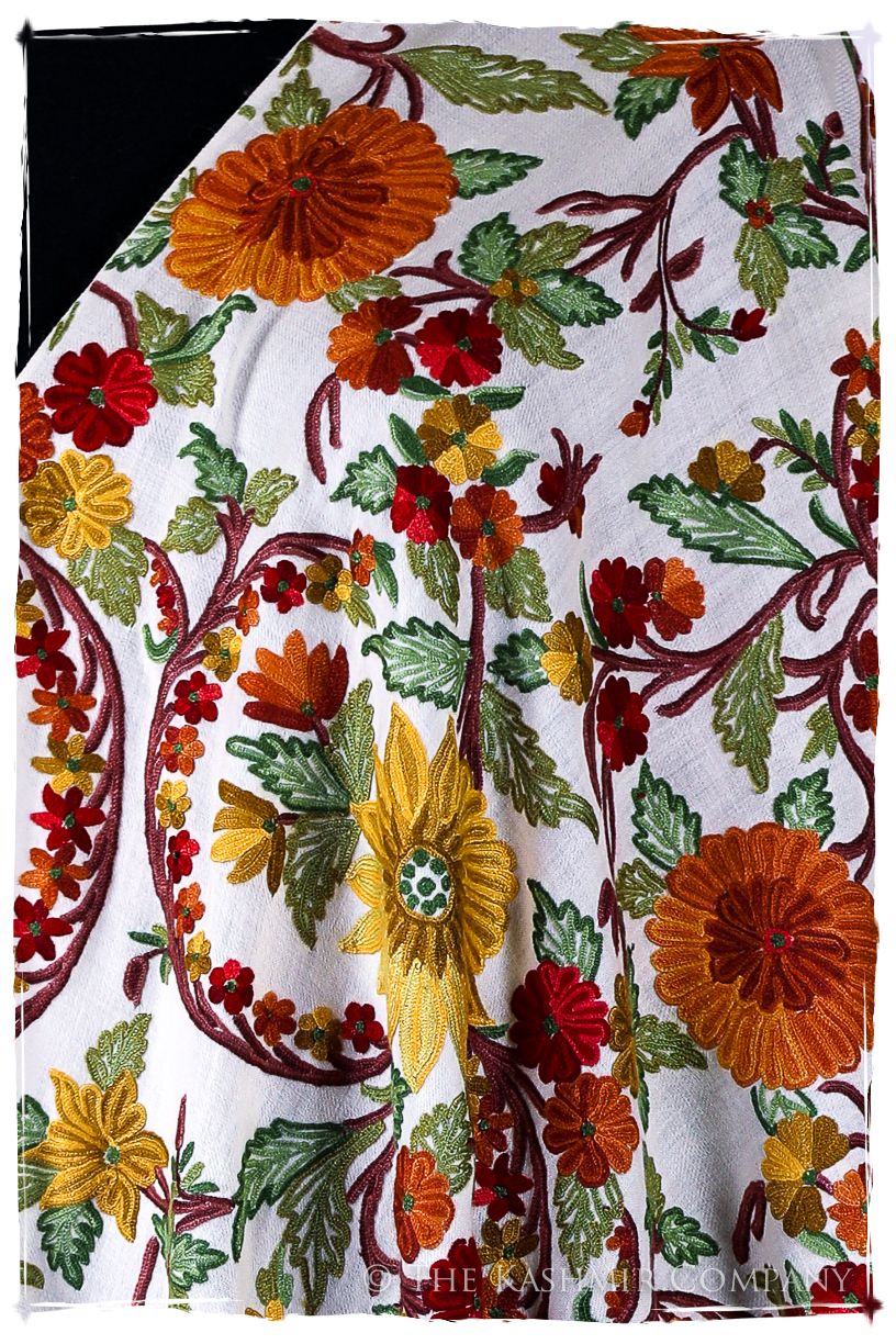 Jardin de Saône-et-Loire Français Antiquaires Shawl