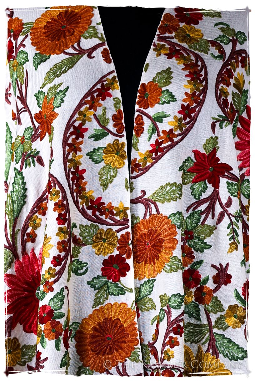 Jardin de Saône-et-Loire Français Antiquaires Shawl