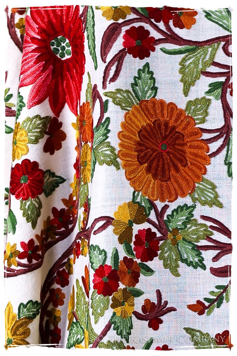 Jardin de Saône-et-Loire Français Antiquaires Shawl