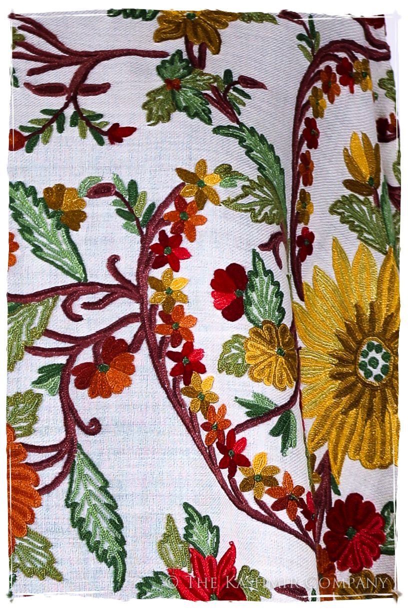Jardin de Saône-et-Loire Français Antiquaires Shawl