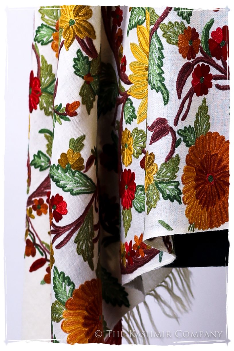 Jardin de Saône-et-Loire Français Antiquaires Shawl