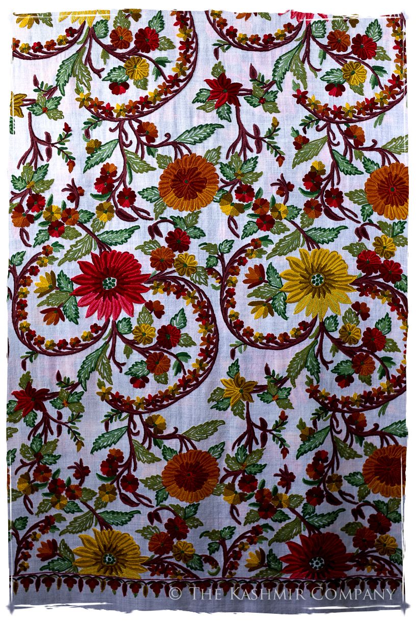 Jardin de Saône-et-Loire Français Antiquaires Shawl