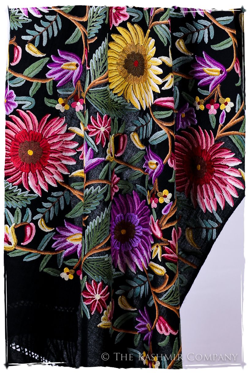 Jardin de Châtellier Français Antiquaires Shawl