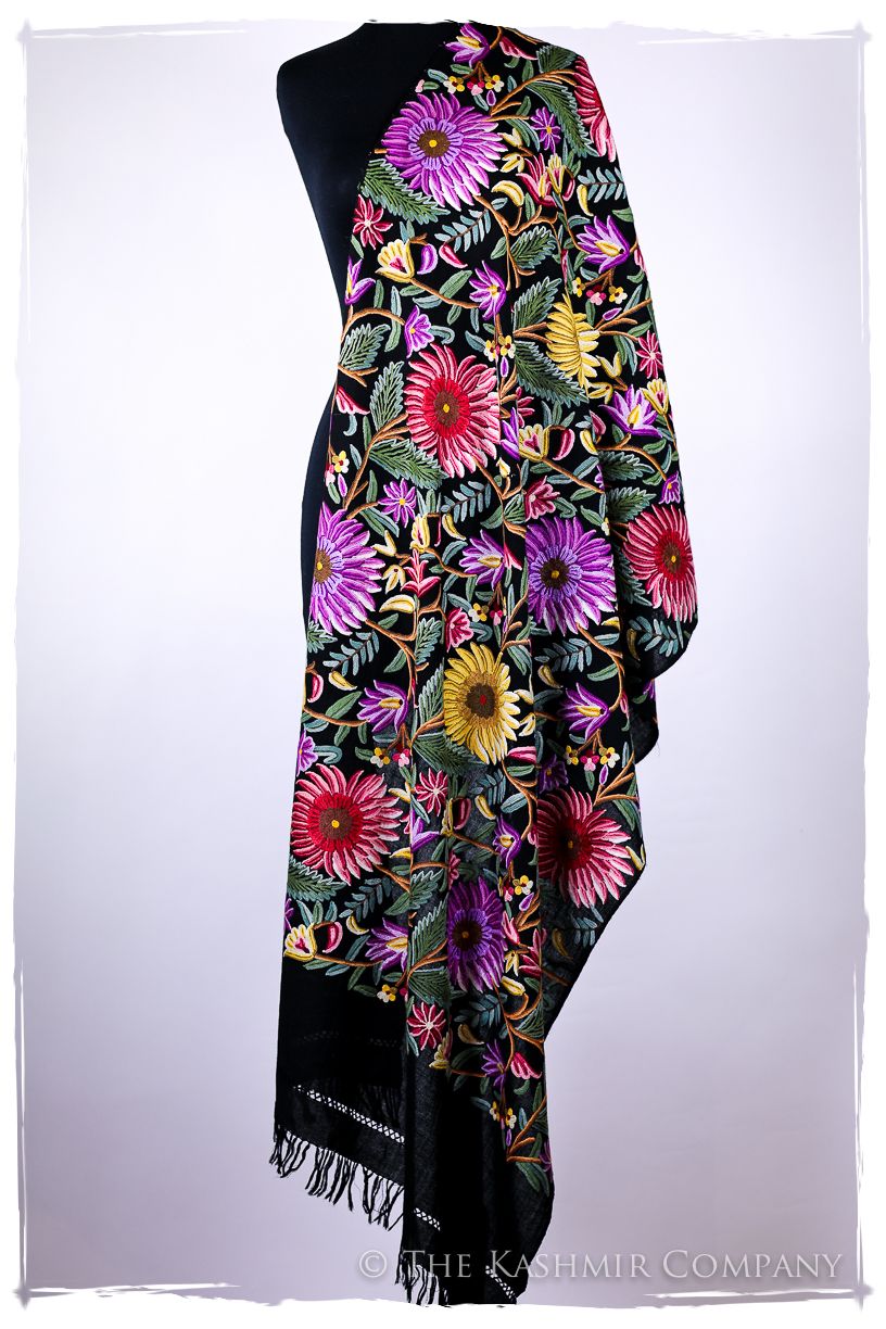 Jardin de Châtellier Français Antiquaires Shawl