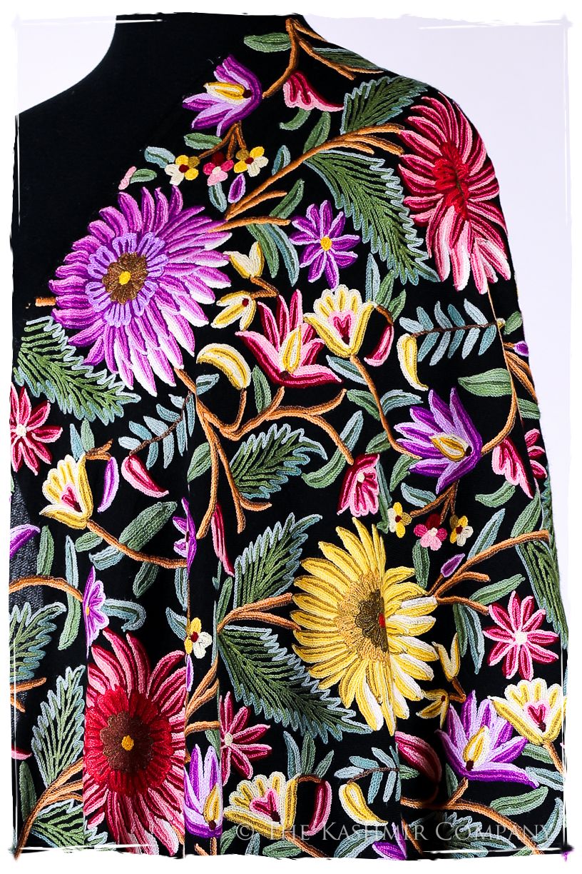 Jardin de Châtellier Français Antiquaires Shawl
