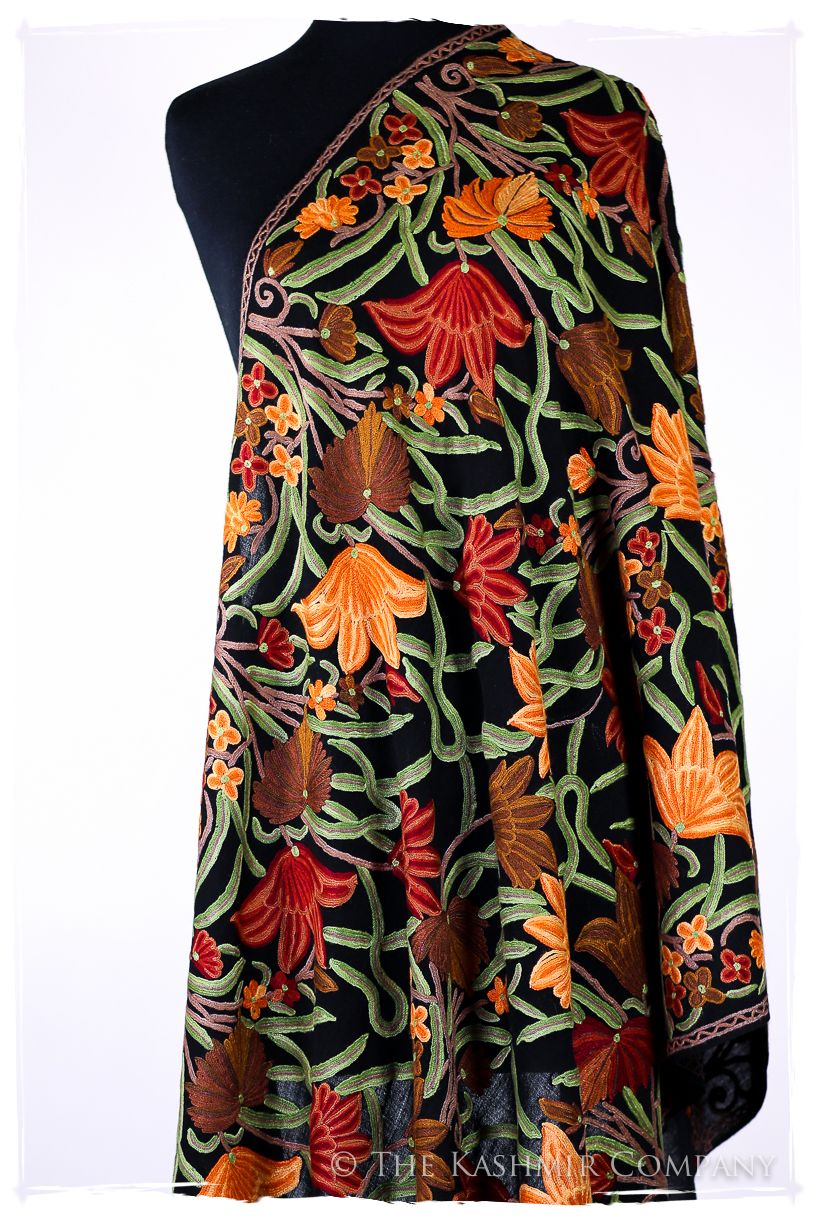 Jardin de Ardenne Français Antiquaires Shawl