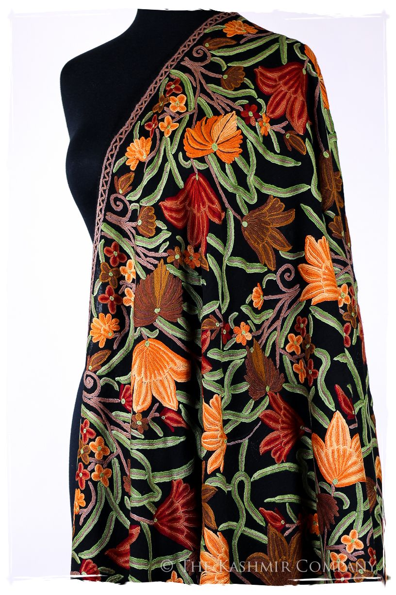 Jardin de Ardenne Français Antiquaires Shawl