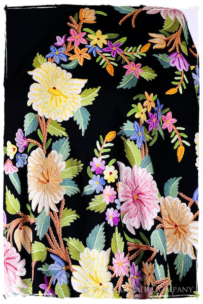 Belles Fleurs de Nièvre Français Antiquaires Shawl