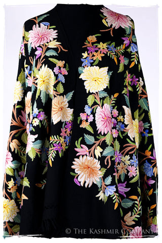 Belles Fleurs de Nièvre Français Antiquaires Shawl