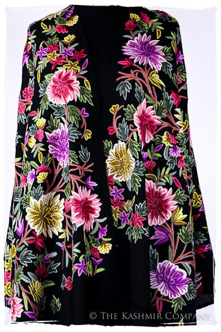 Belles Fleurs de Pyrénées Français Antiquaires Shawl