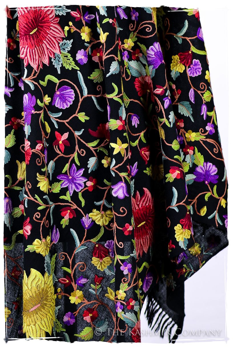Fleurs ornementales de Moreau Français Antiquaires Shawl