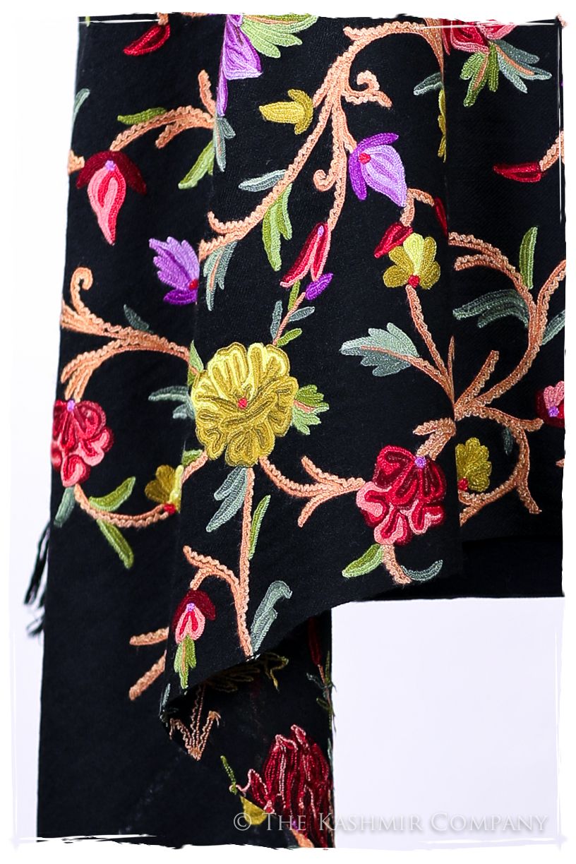 Fleurs ornementales de Eleanor Français Antiquaires Shawl