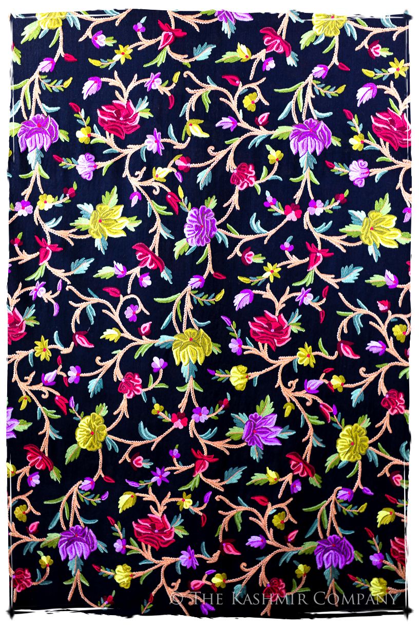 Fleurs ornementales de Eleanor Français Antiquaires Shawl