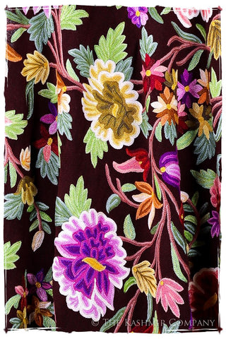 Belles Fleurs de Delasselle Français Antiquaires Shawl