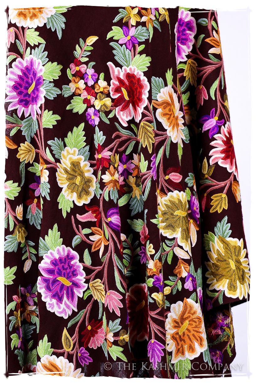 Belles Fleurs de Delasselle Français Antiquaires Shawl