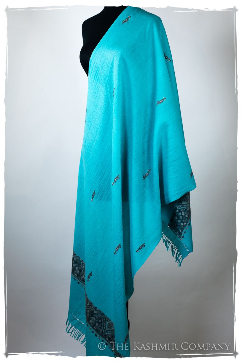 Lucienne Frontières Paisley Gift Shawl