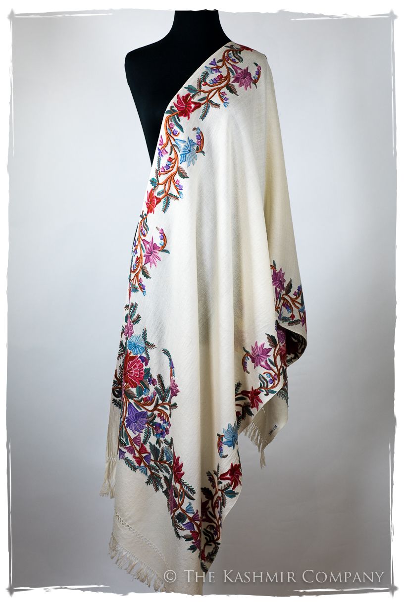 Aurelié de Frontierè Jardin Mascarade Shawl