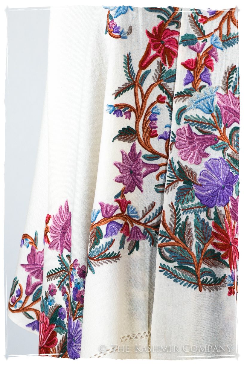 Aurelié de Frontierè Jardin Mascarade Shawl